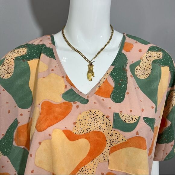 Jodifl Oversized Space Age Sputnik Colorful Top - S - Picture 10 of 15